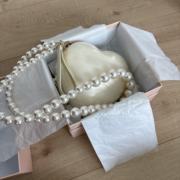 Simone Rocha Handbags - Simone Rocha Perspex Medium Heart Bag